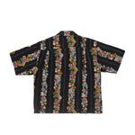 BLDG4 Mens I Love Woven Button Front Shirt C51-1604 Black