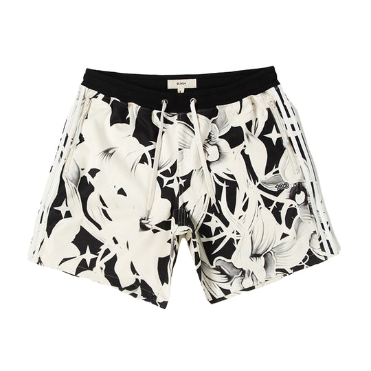 BLDG4 Mens Runner Shorts C51-3103 Whisper White