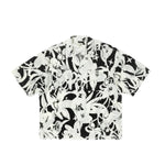 BLDG4 Mens Razor Woven Button Front Shirt C51-3602 Whisper White