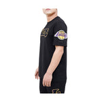 Pro Standard Mens NBA Los Angeles Lakers Pro Team Crew Neck T-Shirt BLL151542-BLK Black