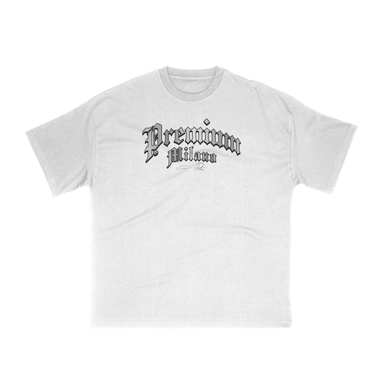 Premium Milano Mens Premium Bite Force Crew Neck T-Shirt S25415-29 White