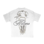 Premium Milano Mens Premium Bite Force Crew Neck T-Shirt S25415-29 White