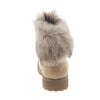 White Mountain Womens Paddington Boots C29640-124 Natural/Distressed/Fab/Fur