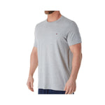 Tommy Hilfiger Mens Core Flag Crewneck T-Shirt 09T3139-004 Gray Heather