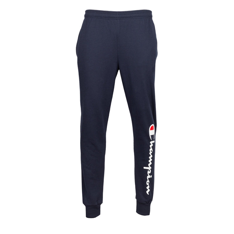 Champion Mens Powerblend Graphic Sweatpants GF22H586296-NYC Navy