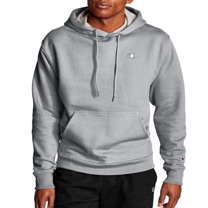 Champion Mens Powerblend Pullover Hoodie S0889-OXFORD GRAY Gray
