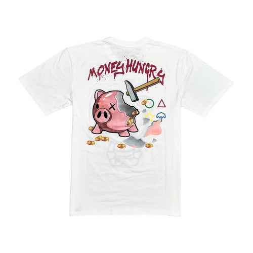 Civilized Mens Uncivilized Games Crew Neck T-Shirt CV1541 White