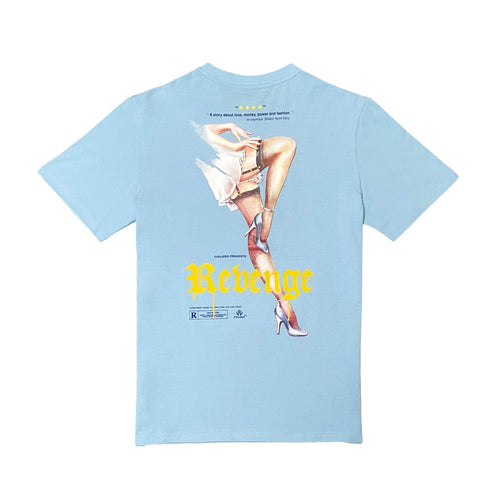Civilized Mens Rebenge Crew Neck T-Shirt CV5444 Cloud