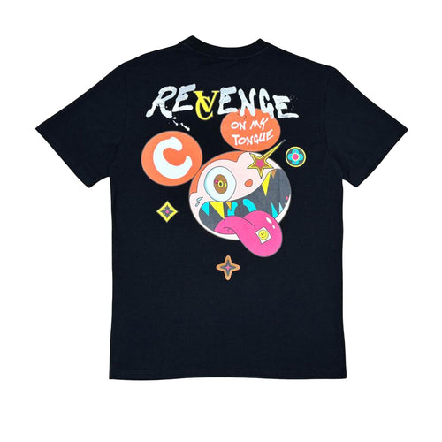 Civilized Mens Civilized Revenge Crew Neck T-Shirt CV5730 Black