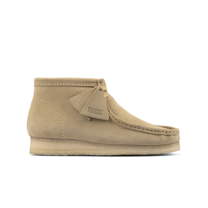 Clarks Mens Wallabee Boots 26155516-503 Maple