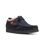 Clarks Mens Wallabee Boots 26168843-414 Denim Blue