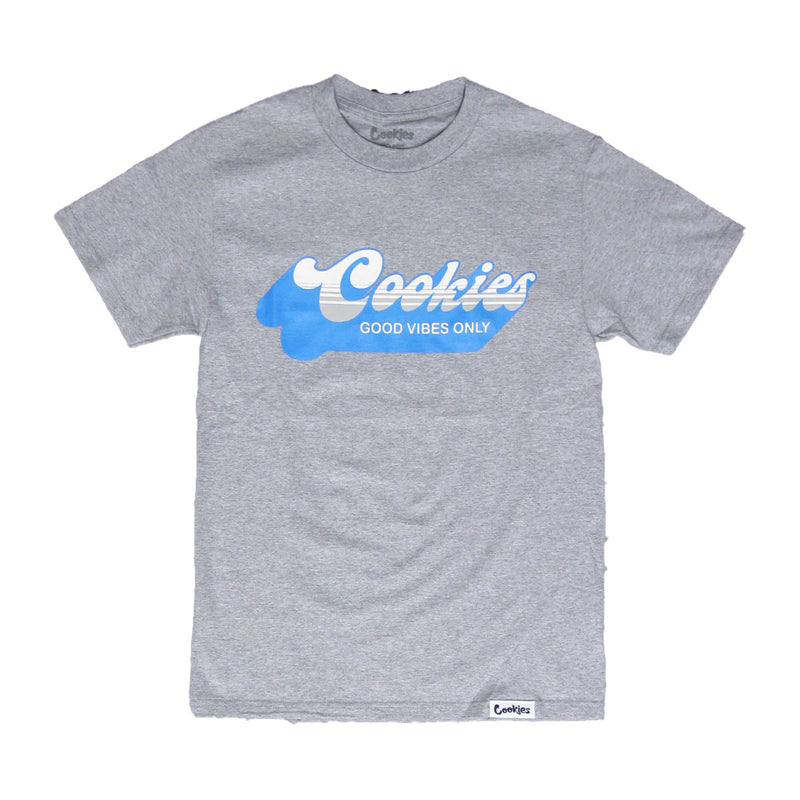 Cookies Mens Good Vibes Only T-Shirt 1559T6345 Heather Grey