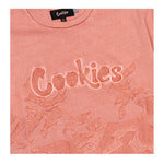 Cookies Mens Infantry Crew Neck T-Shirt 1560K6013 Dusty Rose