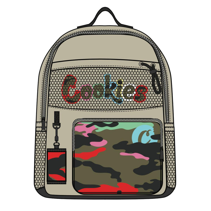 Cookies Mens Escobar Backpack 1564A6703 Tan