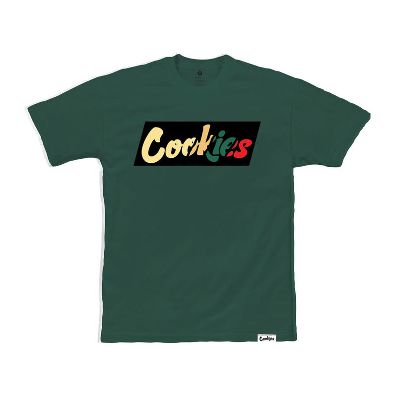 Cookies Mens Montego Bay Crew Neck T-Shirt 1564T6611 Forest Green