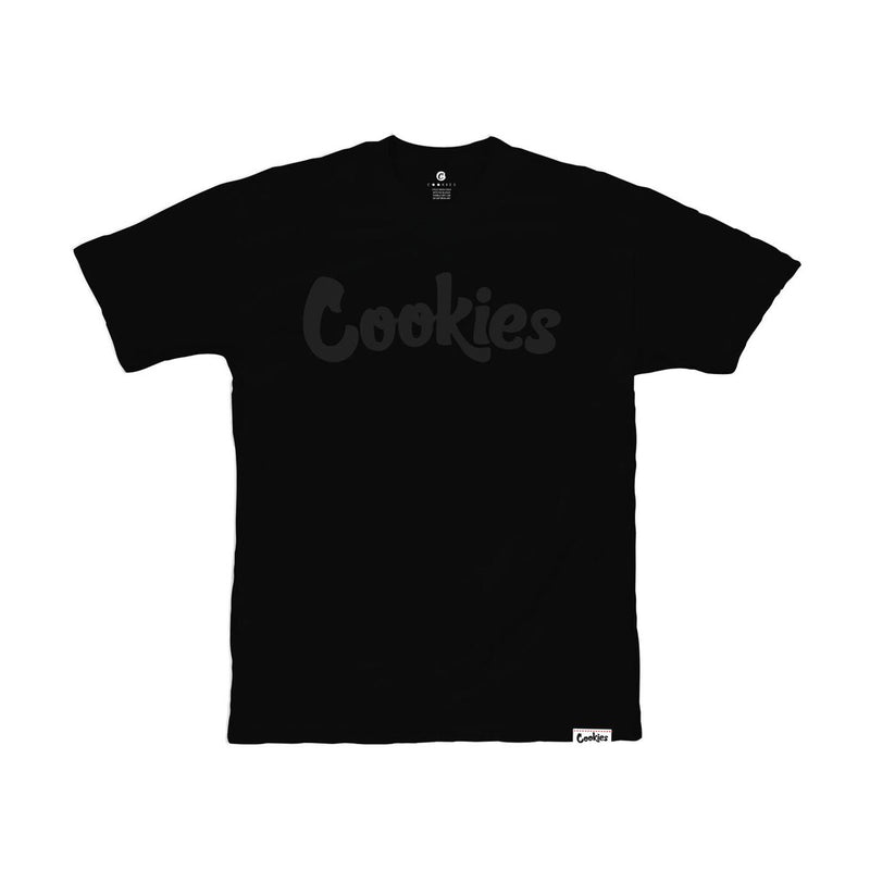 Cookies Mens Original Mint Crew Neck T-Shirt 1564T6661 Black/Black