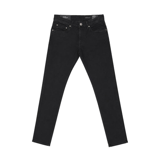 Copper Rivet Mens Clean Light Washed Jeans 33084-JTBLK Jet Black