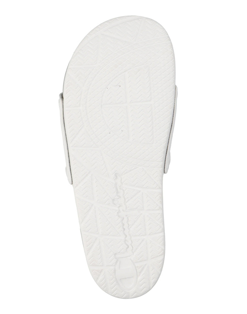 Champion Grade School Ipo Squish Slides CP101050Y-101 White/Stw