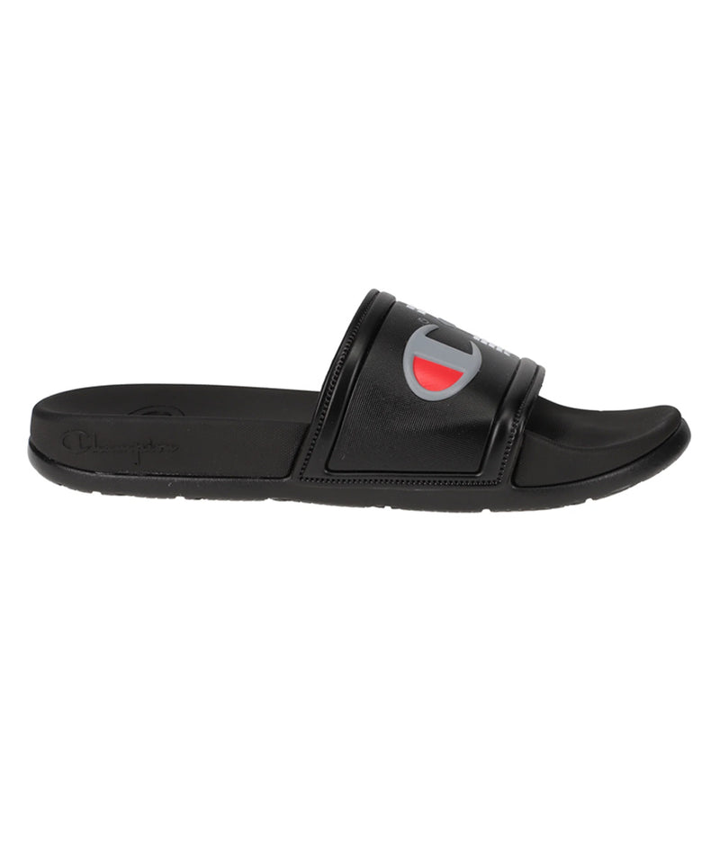 Champion Grade School Ipo Squish Slides CP101051Y-006 Black/Concrte