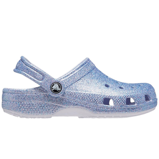 Crocs Toddlers Classic Glitter Clogs 206992-4PC Frosted Glitter