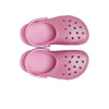 Crocs Kids Classic Glitter Clogs 206993-6XE Pink Tweed