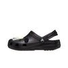 Crocs Kids Classic Glow In The Dark Black Cat Clogs 210387-001 Black