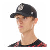Cult Of Individuality Mens Clean Crystal Logo Trucker Hat 623B11-CH80A Black