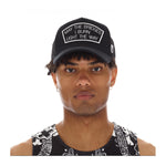 Cult Of Individuality Mens May The Bridges I Burn Trucker Hat 624AC-CH80B Black