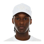 Cult Of Individuality Mens El Alpha 5 Panel A Frame Snapback Hat 625AC-CH1A White
