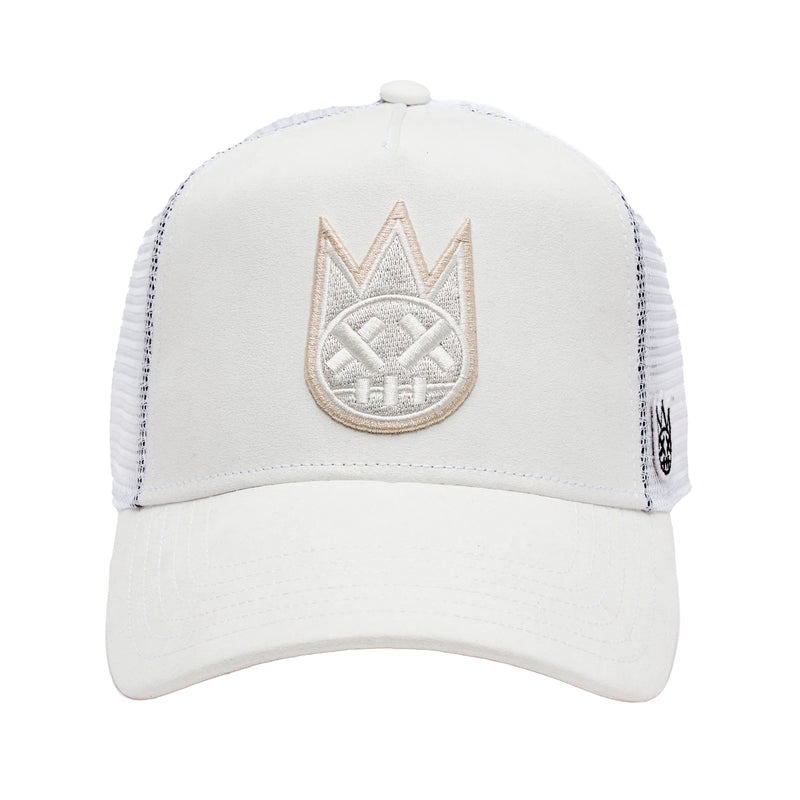 Cult Of Individuality Unisex Clean Logo Trucker Hat 625AC-CH43A Winter White