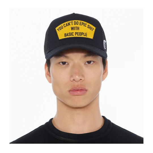 Cult Of Individuality Mens Cant Do Epic Shit Trucker Hat 625AC-CH52D Black