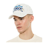 Cult Of Individuality Mens El Alpha 5 Panel A Frame Trucker Hat 625B8-CH106A Winter White