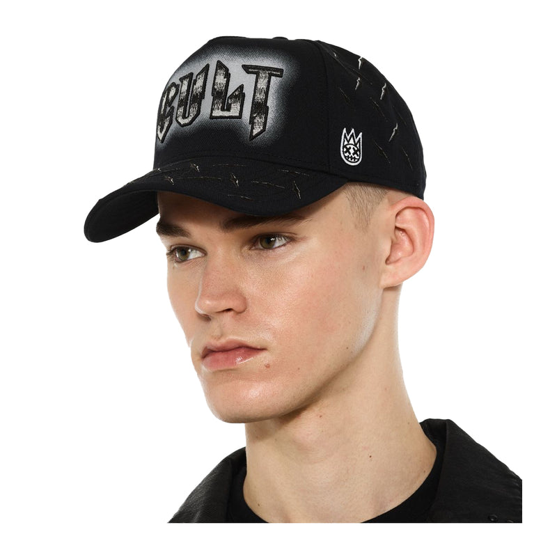 Cult Of Individuality Mens Instruments Trucker Hat 625BC-CH103A Black