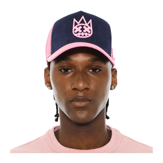 Cult Of Individuality Mens Shimuchan Trucker Hat 625BC-CH59A Midnight Blue