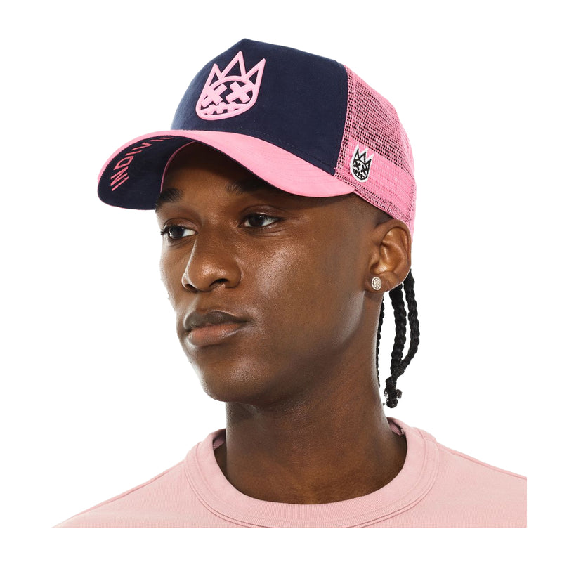 Cult Of Individuality Mens Shimuchan Trucker Hat 625BC-CH59A Midnight Blue