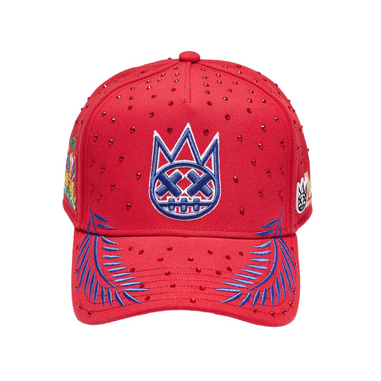 Cult Of Individuality Mens Cult X Topson Trucker Hat 626AC-CHTOP1 Red