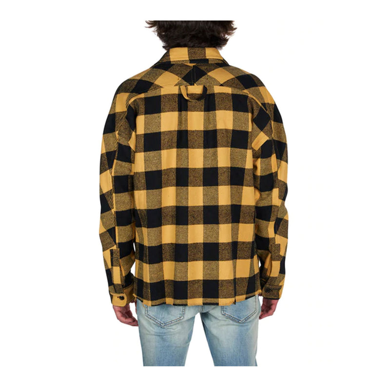 Dead Than Cool Mens Long Sleeve Shirt DS.414 Plaid Flannel