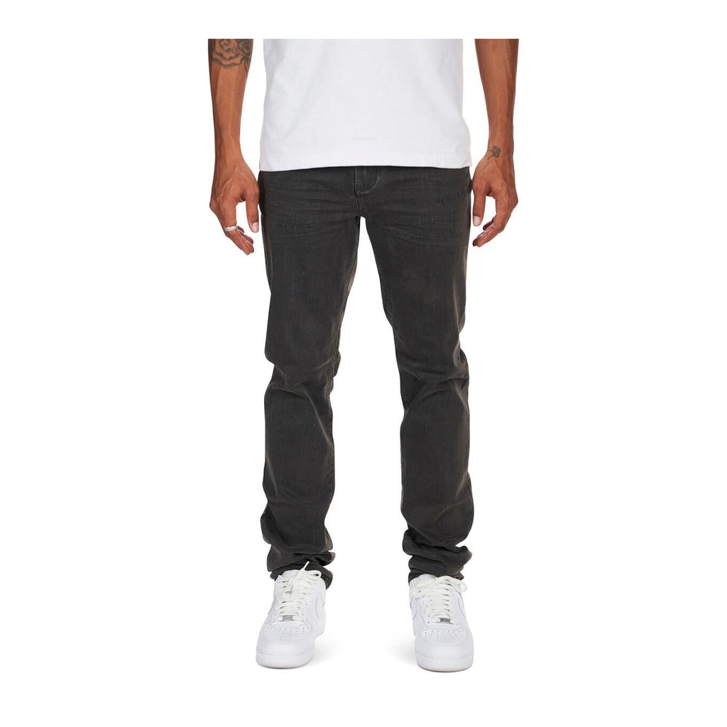 Dead Than Cool Mens Stack Slim Fit Jeans JN.265B Grey