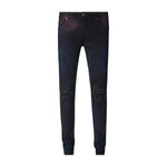 Dead Than Cool Mens Denim Skinny Fit Jeans JN.333 Color Spray Thrasher