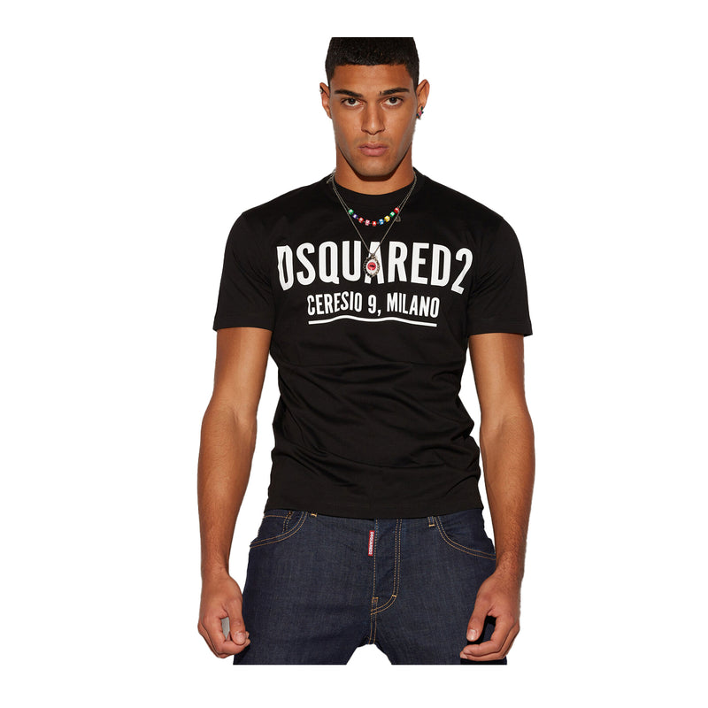 Dsquared2 Mens Ceresio 9 Cool T-Shirt S71GD1058-900 Black