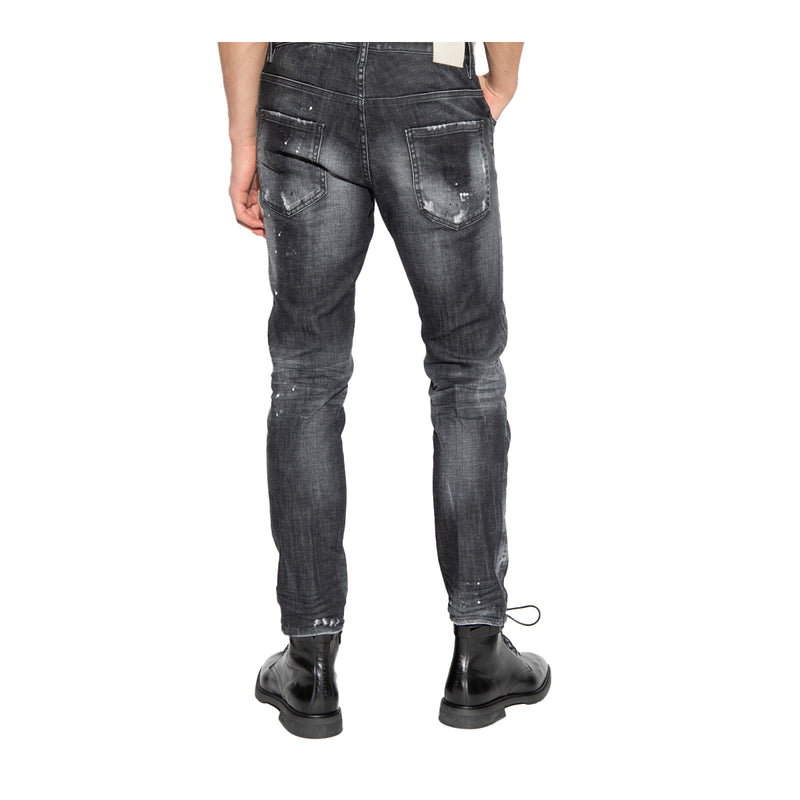 Dsquared2 Mens Skater Jeans S74LB1223-900 Black
