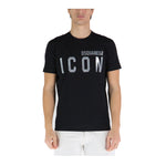 Dsquared2 Mens Icon Cool T-Shirt S79GC0068-970 Black/Grey