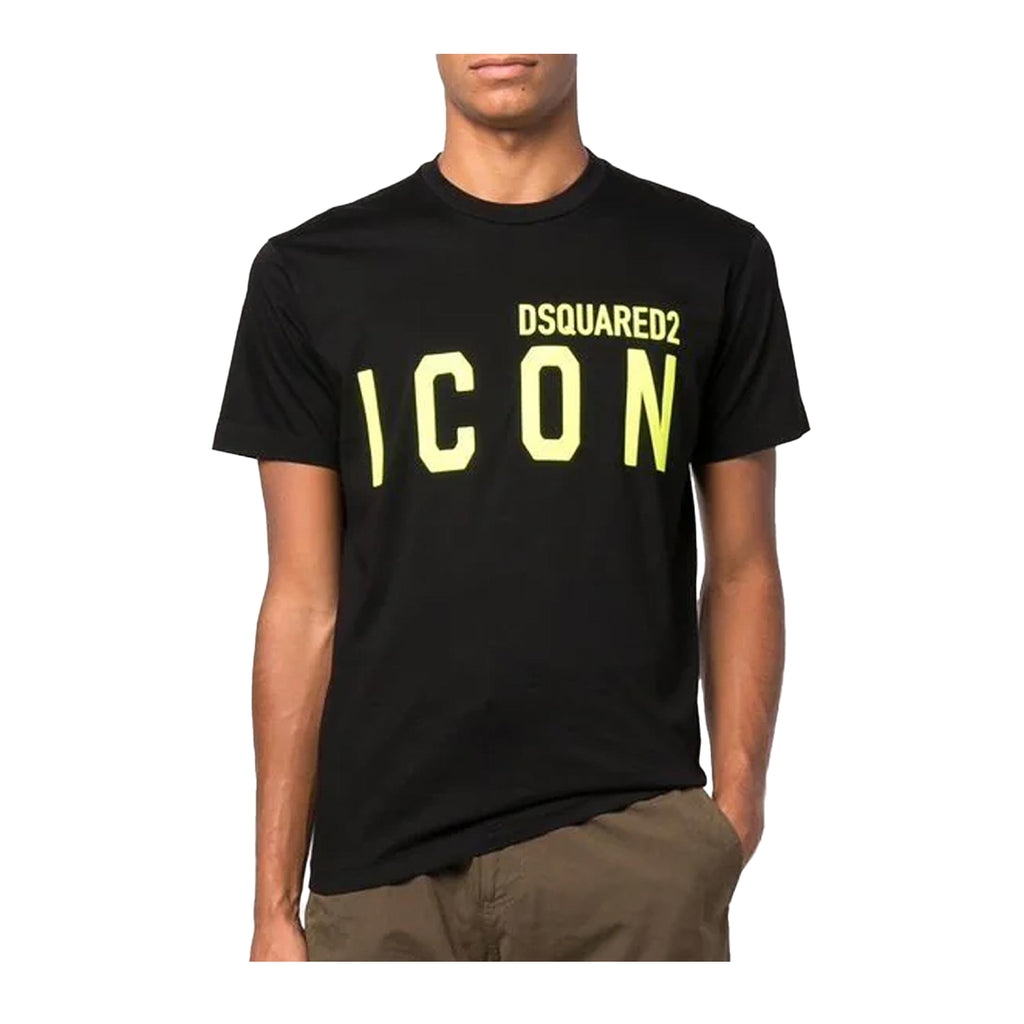 dsquared icon black t shirt