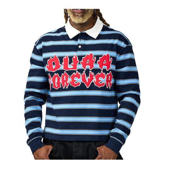 Duaa Mens Forever Long Sleeve Shirt Blue