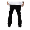 EPTM Mens French Terry Flare Pants EP10429-BLACK