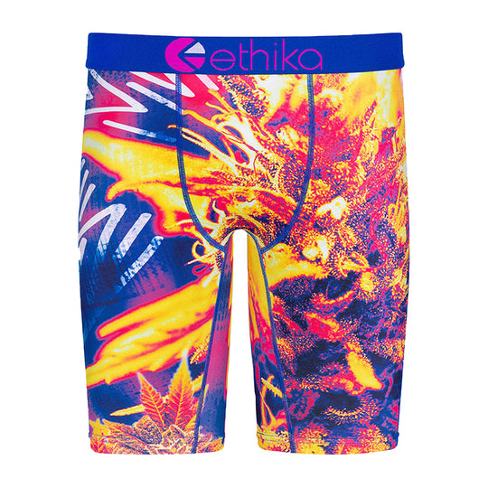 Ethika Mens Budder Staple Boxers MLUS1897 Yellow