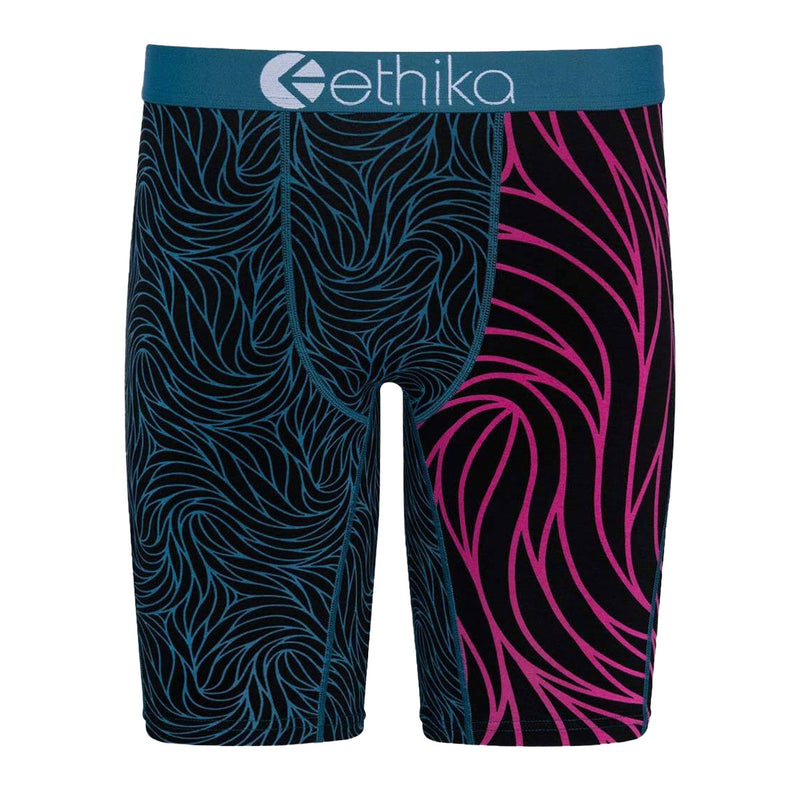 Ethika Mens 2 Sway Staple Boxers MLUS1907 Pink Blue