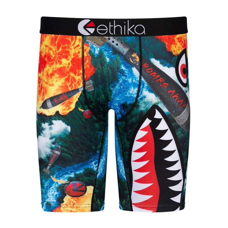Ethika Mens BMR Bombs Away Staple Boxers MLUS2111-AST Assorted