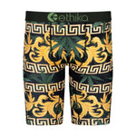 Ethika Mens Fleur De Tree Boxer Brief MLUS3172-GLD Gold