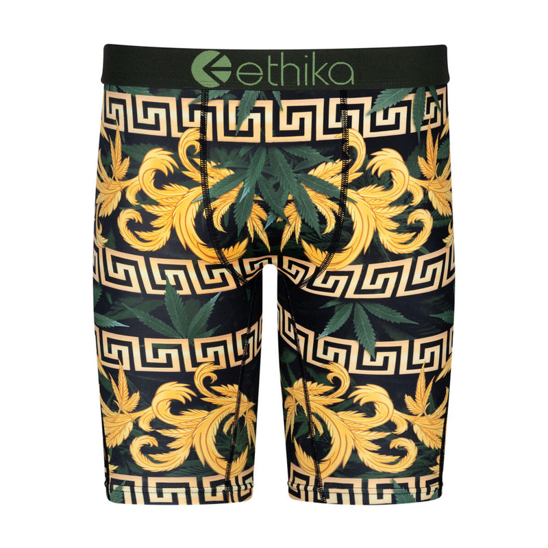 Ethika Mens Fleur De Tree Boxer Brief MLUS3172-GLD Gold